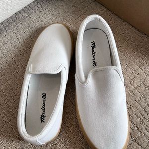 New Madewell Sidewalk Slip-On Sneakers M7 W8.5.